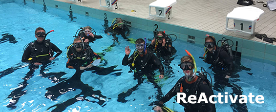 PADI ReActivate med utrustning